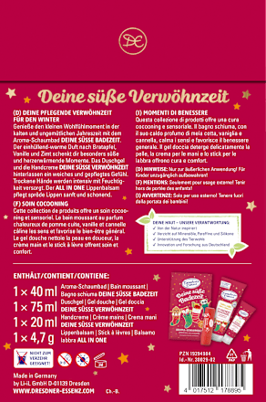 Geschenkset Deine süße Verwöhnzeit Dresdner Essenz