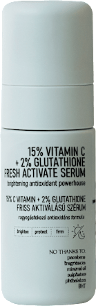 Serum Fresh Activate 15% Vitamin C + 2% Glutathione nerds.