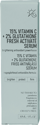 Serum Fresh Activate 15% Vitamin C + 2% Glutathione nerds.