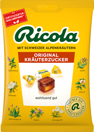 Original gyógynövényes cukorka Ricola
