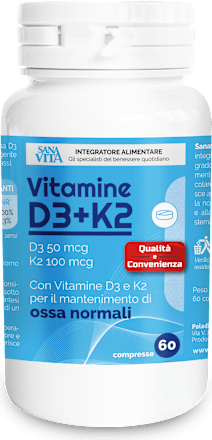 Vitamine D3 + K2 SANA VITA