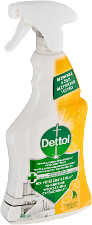 Power & Fresh antibakteriální sprej na povrchy citron & limetka Dettol