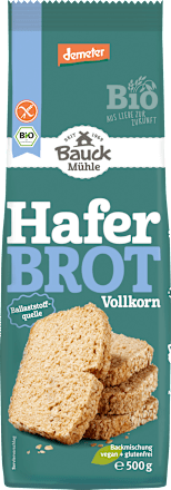 Backmischung Bio Haferbrot glutenfrei Bauck Mühle