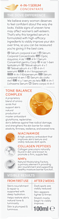 Körperlotion Serum 4in1 Dove