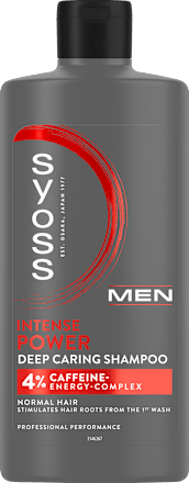 šampon na vlasy Power syoss Men