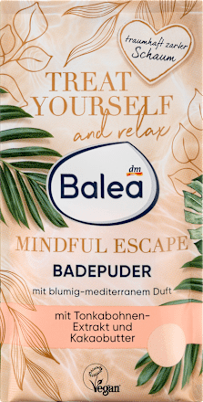 Fürdőpor virágos-mediterrán illattal Mindful Escape Balea