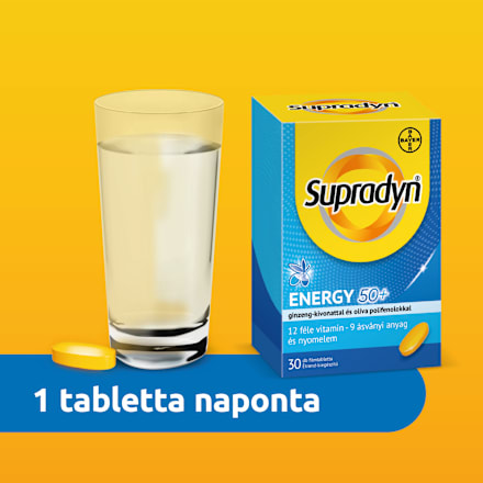 Energy 50+ filmtabletta Supradyn