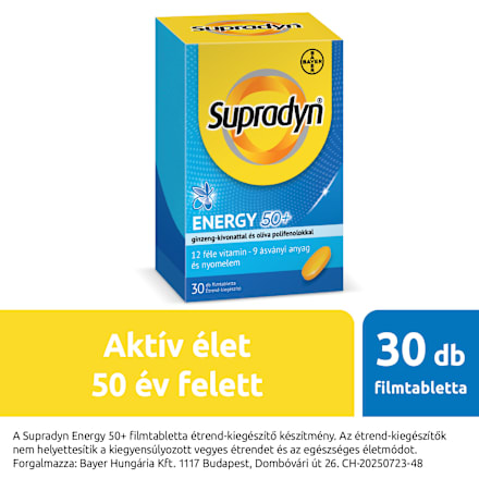 Energy 50+ filmtabletta Supradyn