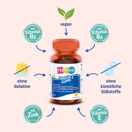 Gums Omega 3 PEDIAKID
