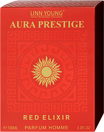 Férfi EdP Aura Prestige Red Elixir linn young