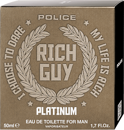 Férfi EdT, Rich Guy Platinum POLICE