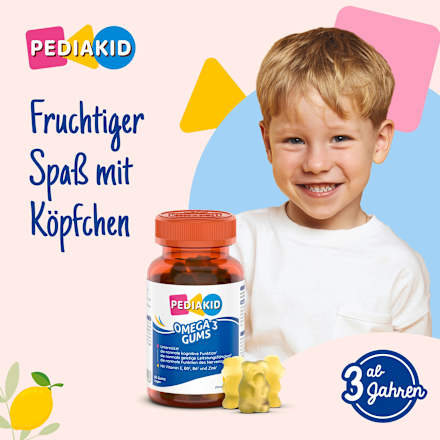 Omega 3 Gums 60 St PEDIAKID