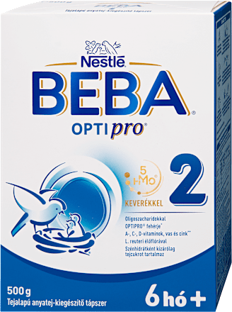 OPTIPRO 2 Tejalapú anyatej-kiegészítő tápszer 6hó+ Nestlé BEBA