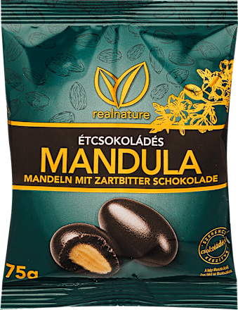 Étcsokoládés mandula realnature