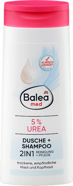 sprchový gel & šampon 2v1 Urea, 300 ml