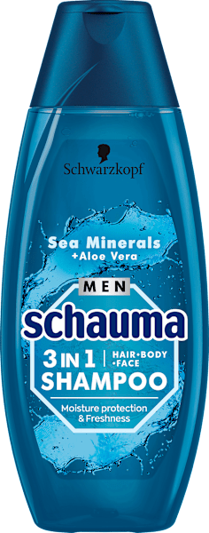 šampon pro muže 3v1 Freshness, 400 ml