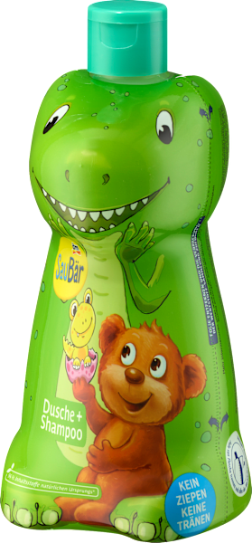 sprchový gel a šampon 2 v 1 Dinosaurus, 400 ml