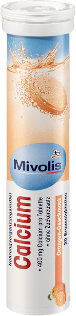 Mivolis Comprimés effervescents de Calcium 20 comprimés - by Hana Beauty
