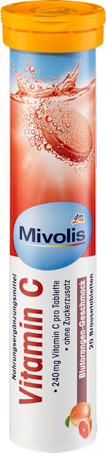 Mivolis Comprimés effervescents de Vitamine C 20 comprimés - by Hana Beauty