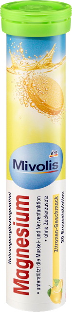 Mivolis Comprimés effervescents de Magnésium 20 comprimés - by Hana Beauty