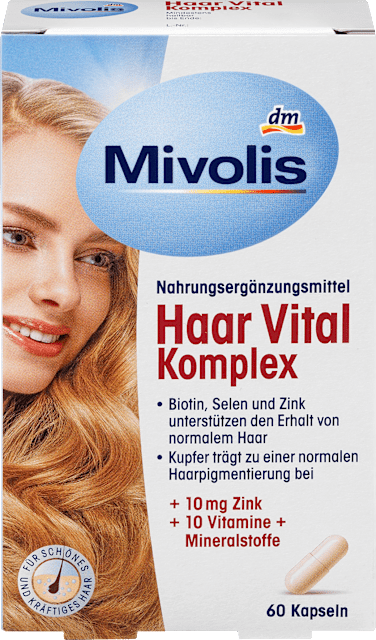 Mivolis Complexe capillaire vital, 60 capsules - by Hana Beauty