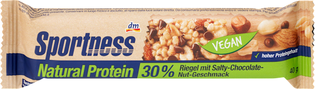 30% Natural Protein, Salty Chocolate Nut Geschmack