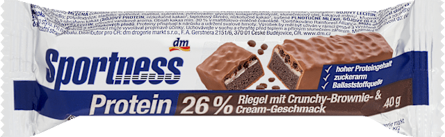26%, Crunchy Brownie & Cream Geschmack