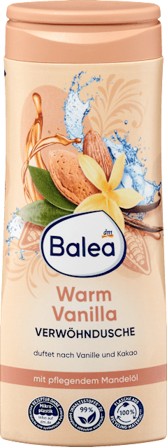Balea Gel douche Warm Vanilla - by Hana Beauty