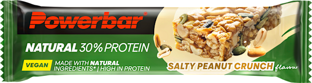30% Natural Protein, Salty Peanut Crunch