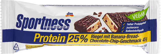 25%, Banana Bread Geschmack