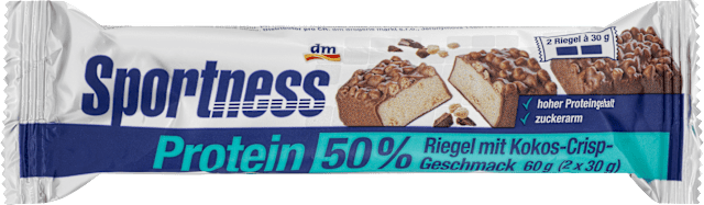 50%, Kokos Crisp Geschmack