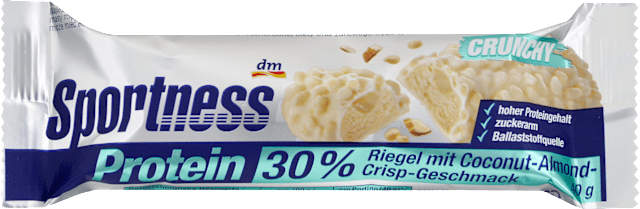 30%, Coconut Almond Crisp Geschmack