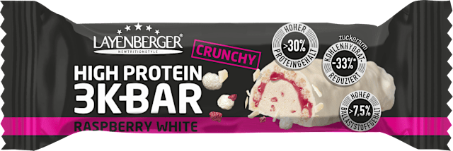 3K Bar High Protein Crunchy Raspberry White