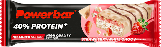 40% Protein, Strawberry White Choc Geschmack