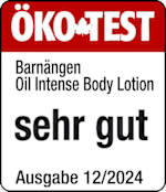 Öko-Test sehr gut, Barnängen Oil Intense Body Lotion sehr gut, Ausgabe 12/2024