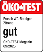 ÖKO TEST Frosch WC-Reiniger Zitrone gut Öko-TEST Magazin 09/2025