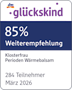 glückskind Weiterempfehlung Klosterfrau Wärmebalsam