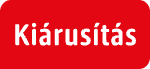 Kiárusítás logó