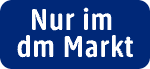 Nur im dm Markt Grafik