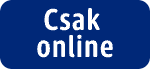 Csak online logó
