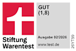 Stiftung Warentest GUT (1,8) Ausgabe 02/2026 www.test.de