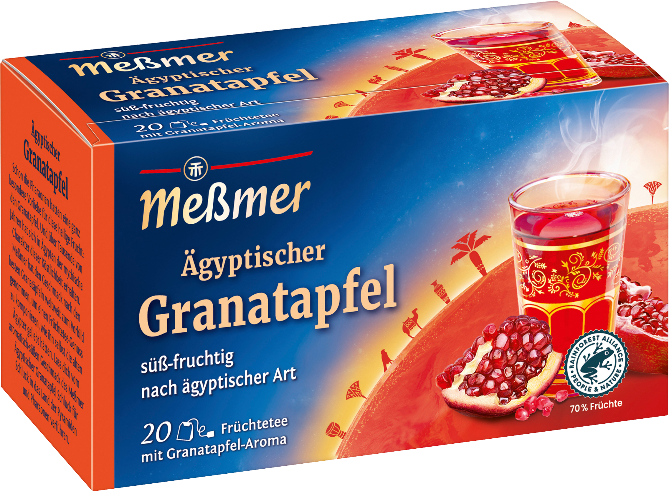 Früchtetee Ägyptischer Granatapfel (20 Beutel)