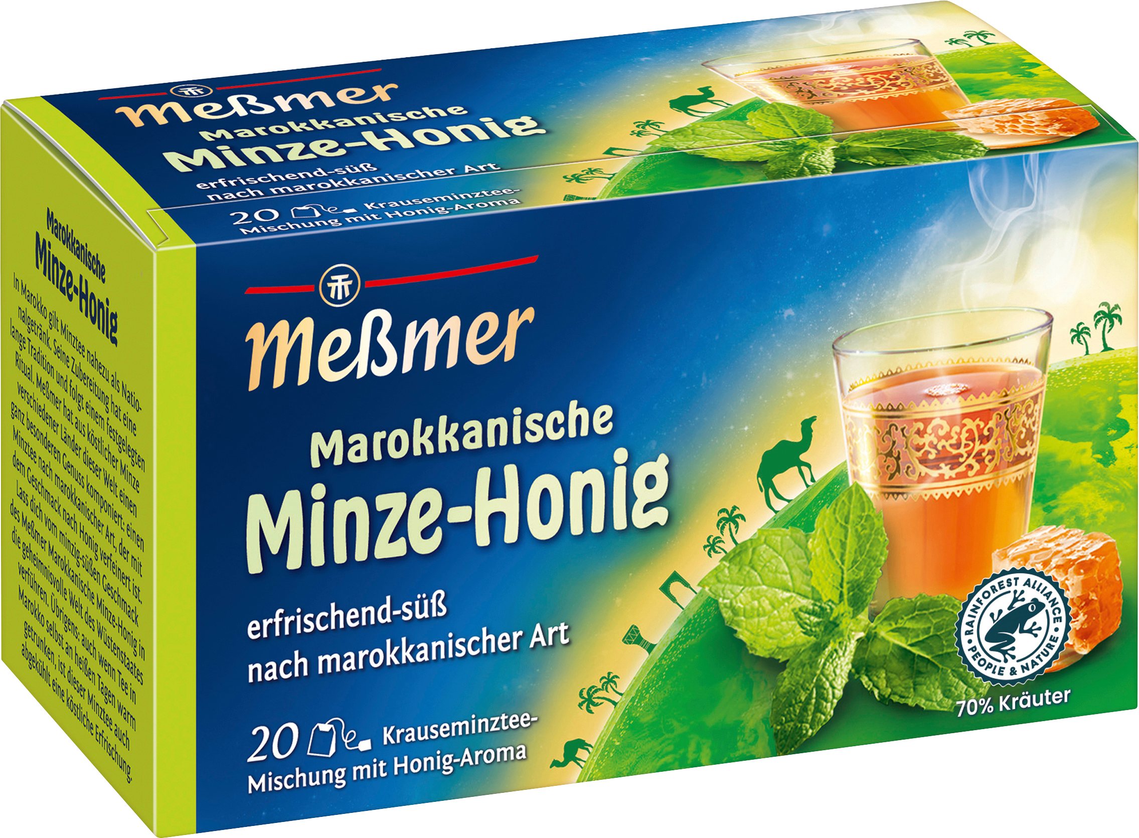 Kräutertee Marokkanische Minze-Honig (20 Beutel)