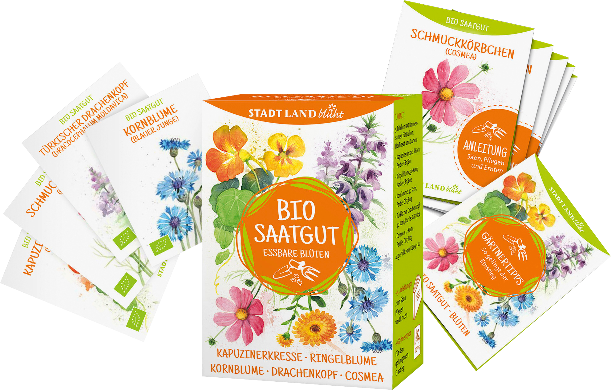 Saaten, Essbare Blüten