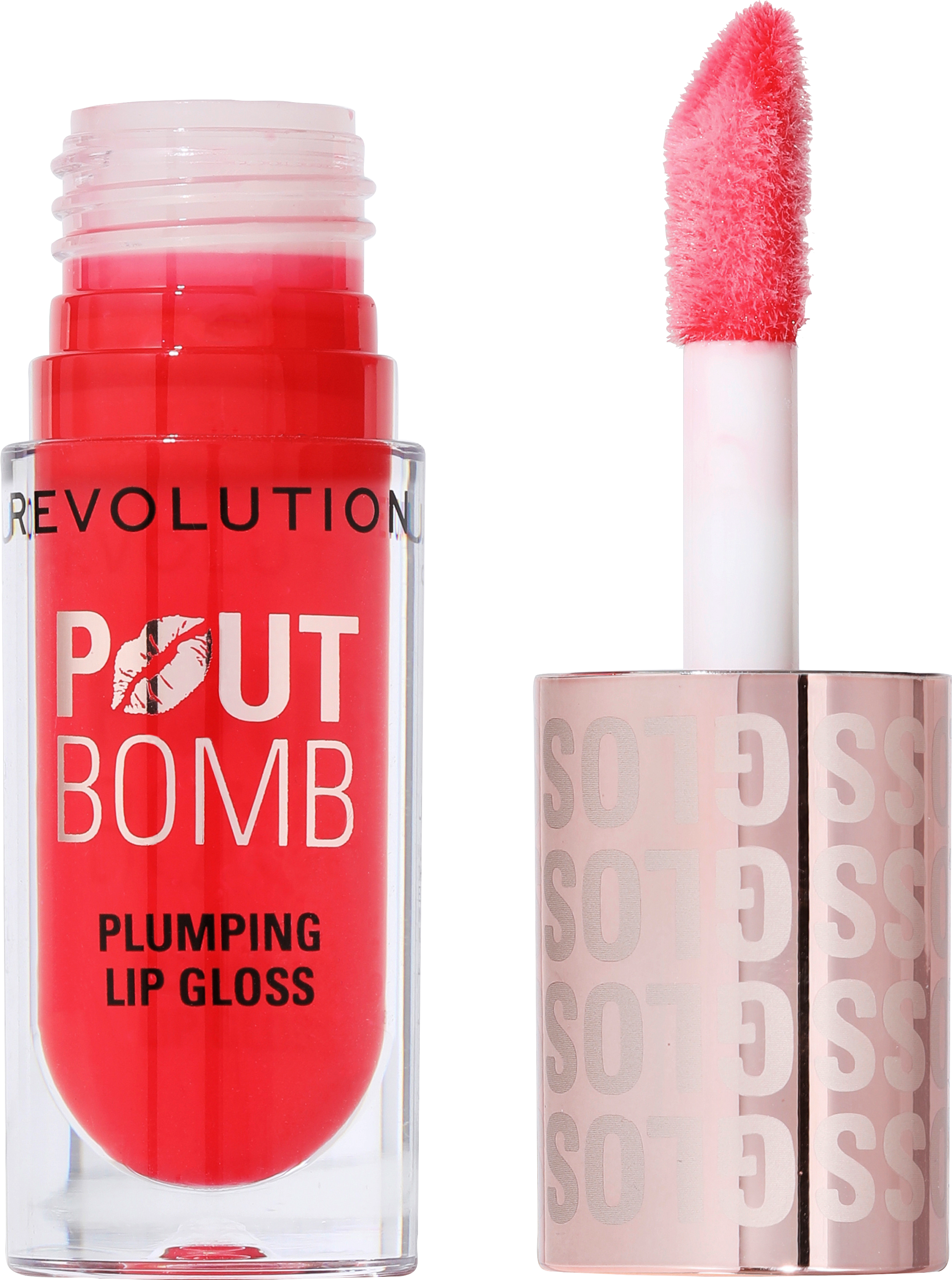 Lipgloss Pout Bomb, Cherry Red