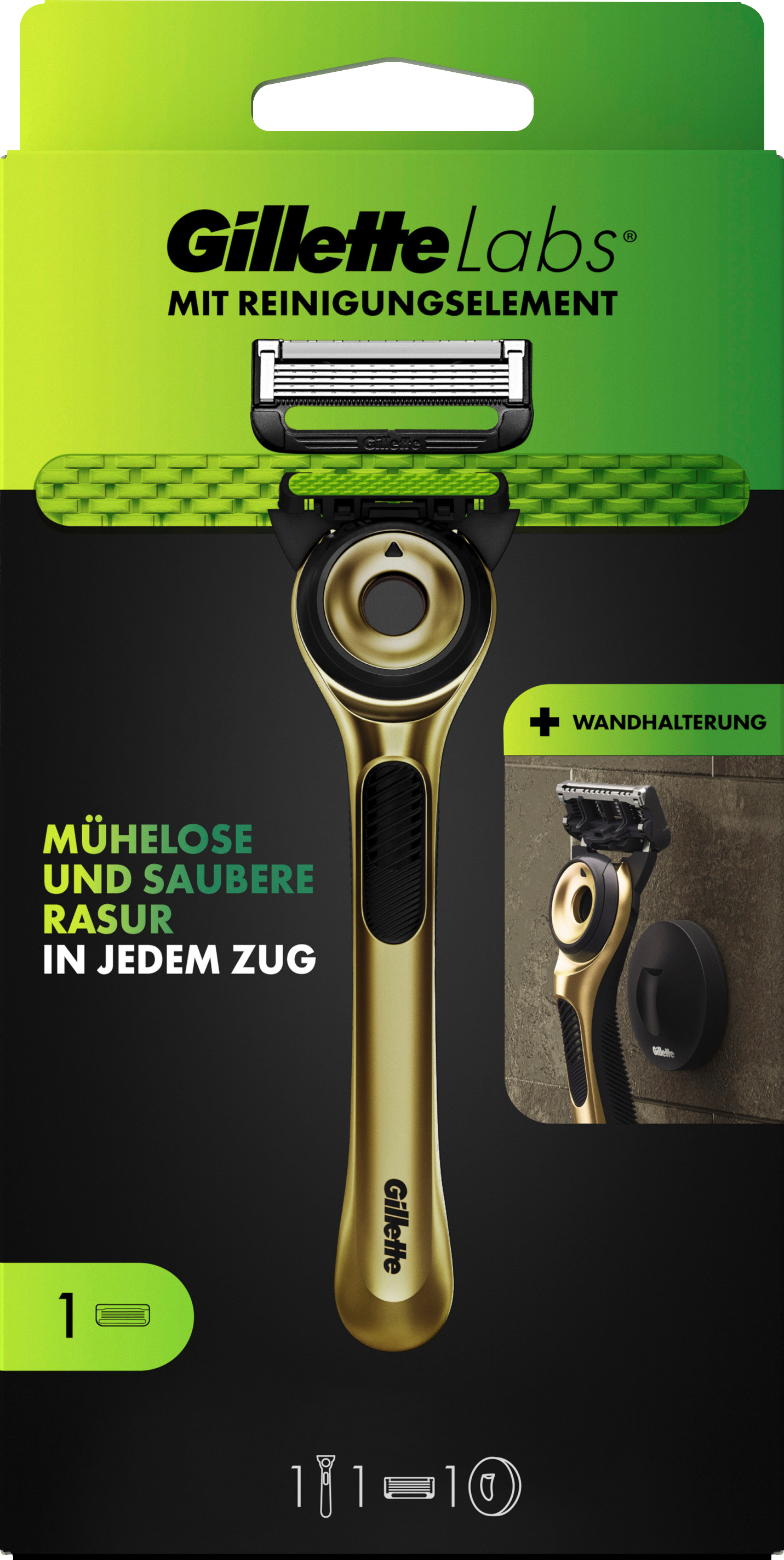Rasierer, Labs Gold 