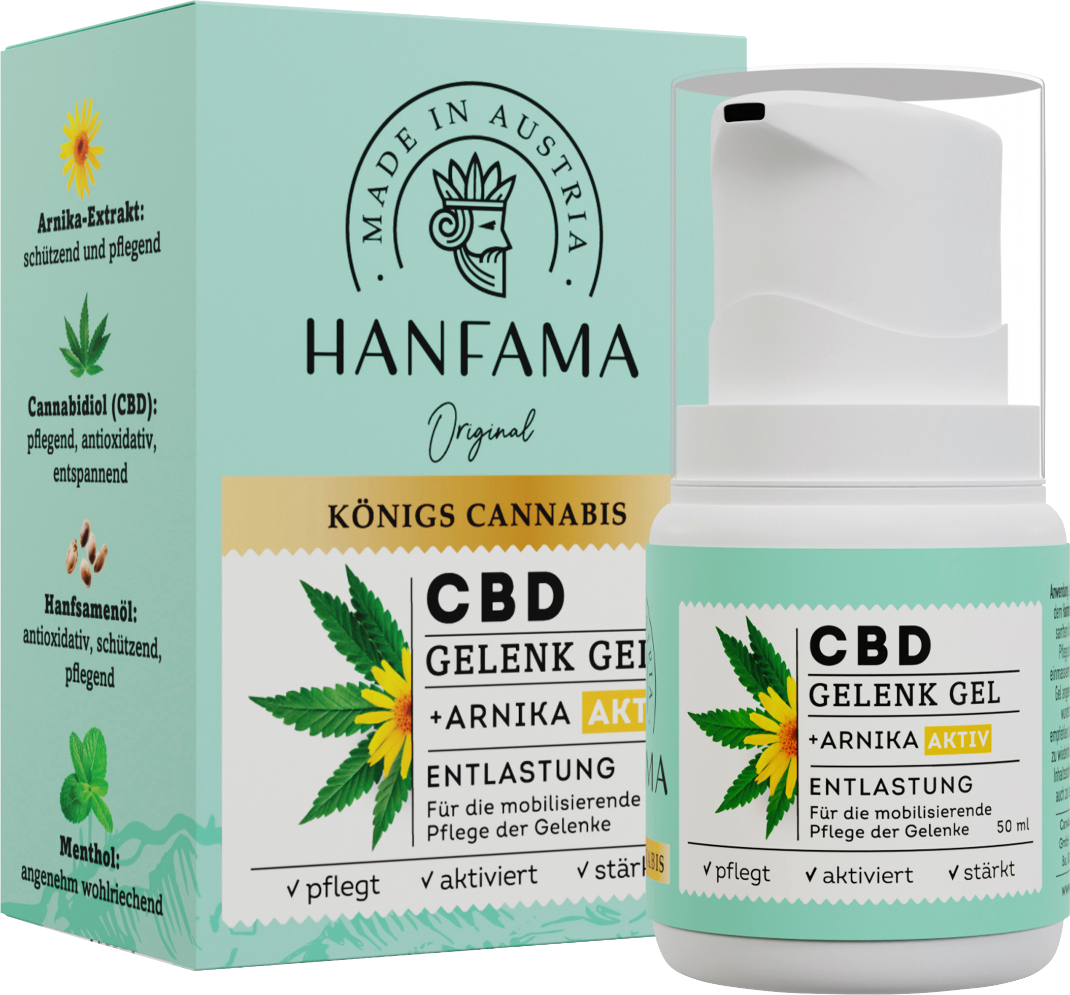 CBD Gelenk Gel Aktiv