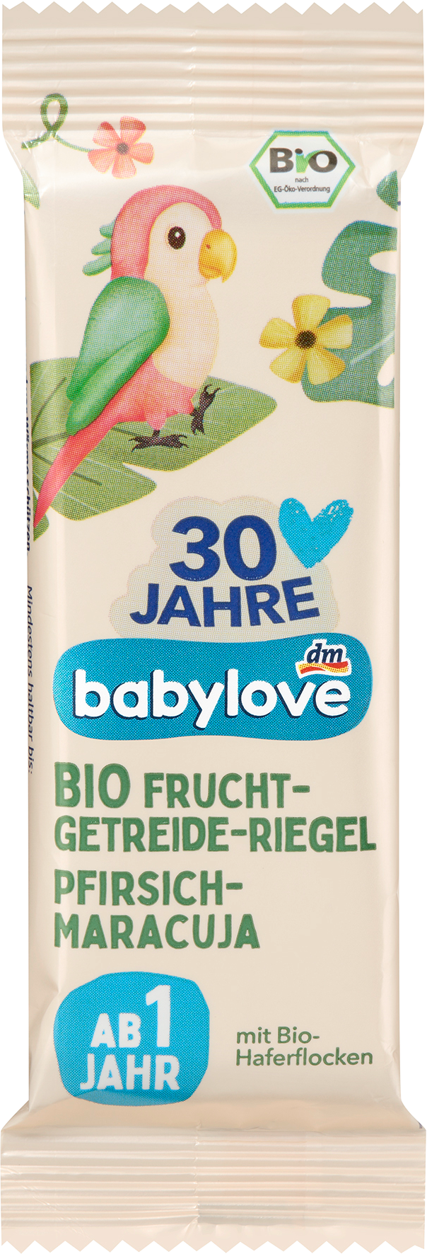 منتجات متنوعة من babylove — Frucht-Getreide-Riegel Pfirsich-Maracuja ab 1 Jahr