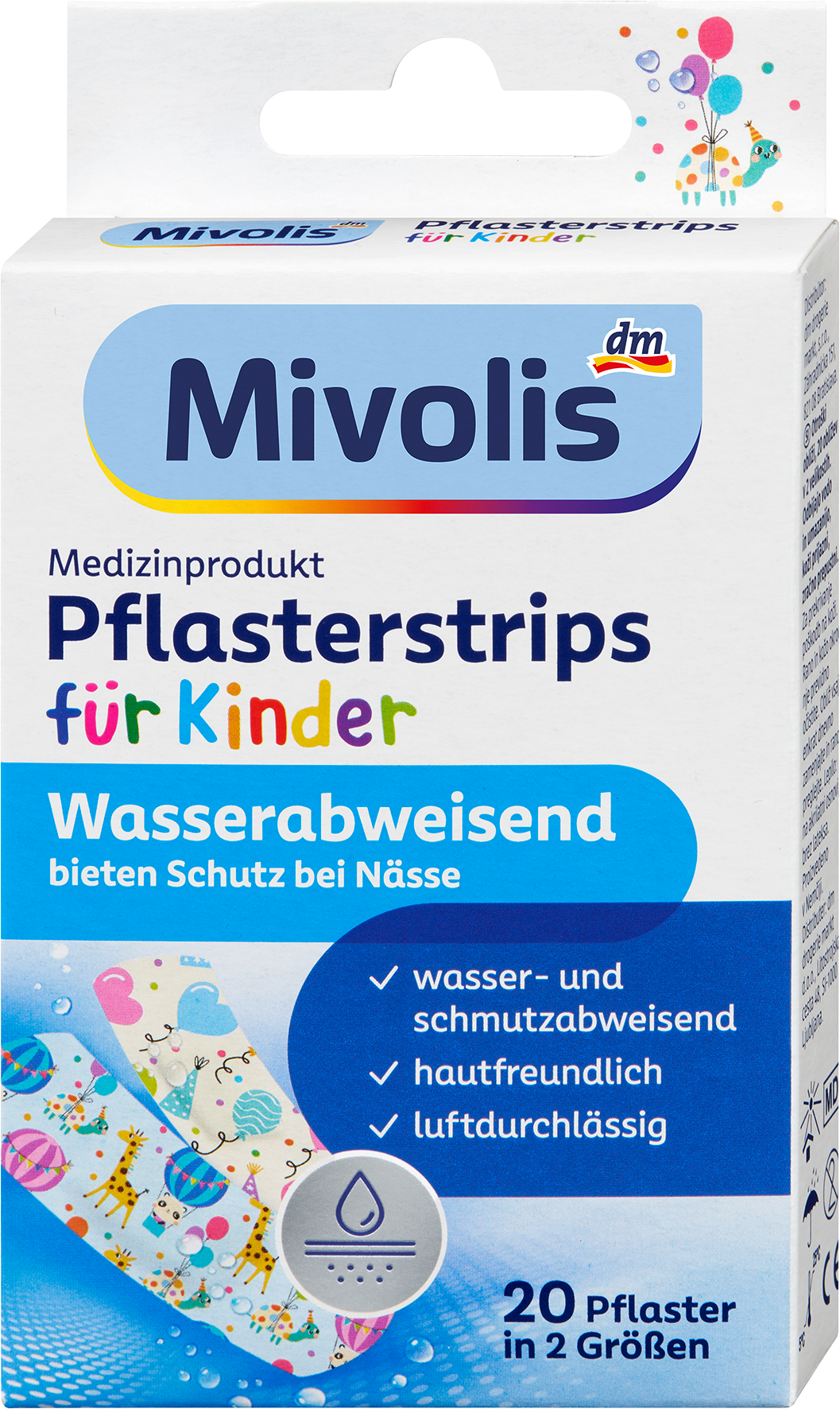 الصحة والعافية من Mivolis — Pflasterstrips für Kinder